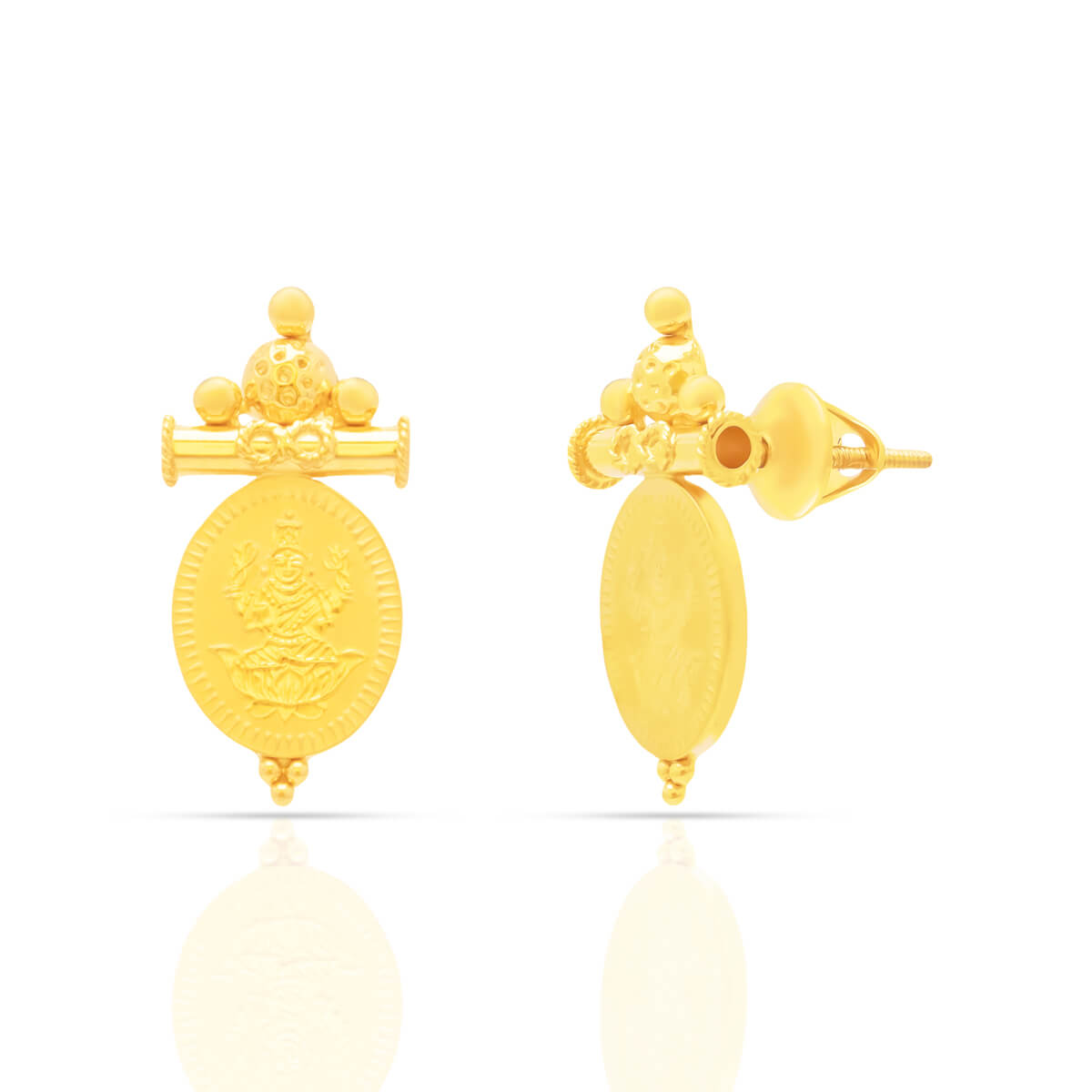Alluring Splendour Gold Short Necklace