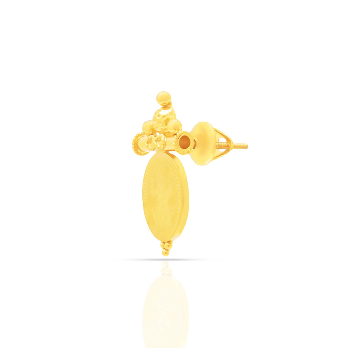 Alluring Splendour Gold Short Necklace
