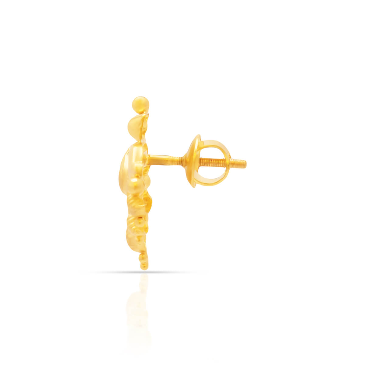 Gold Short Necklace with Exclusive Artistry
