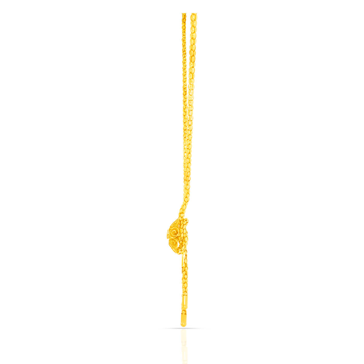 Gracile Bloom Gold Short Necklace
