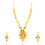 Classic Majesty Wedding Gold Necklace