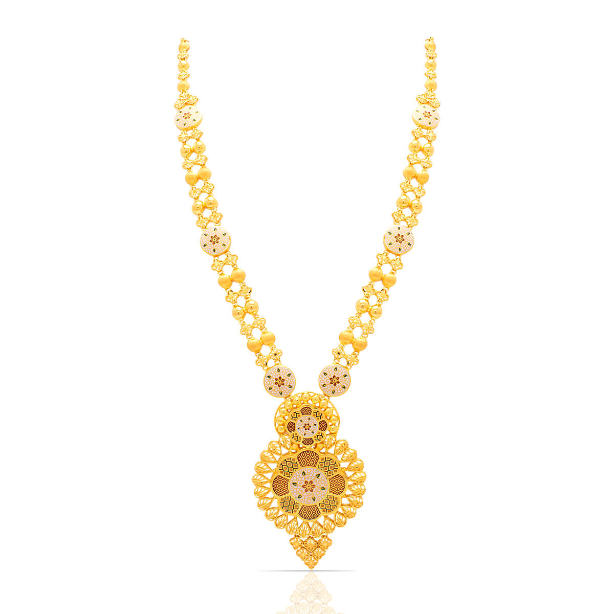 Classic Majesty Wedding Gold Necklace