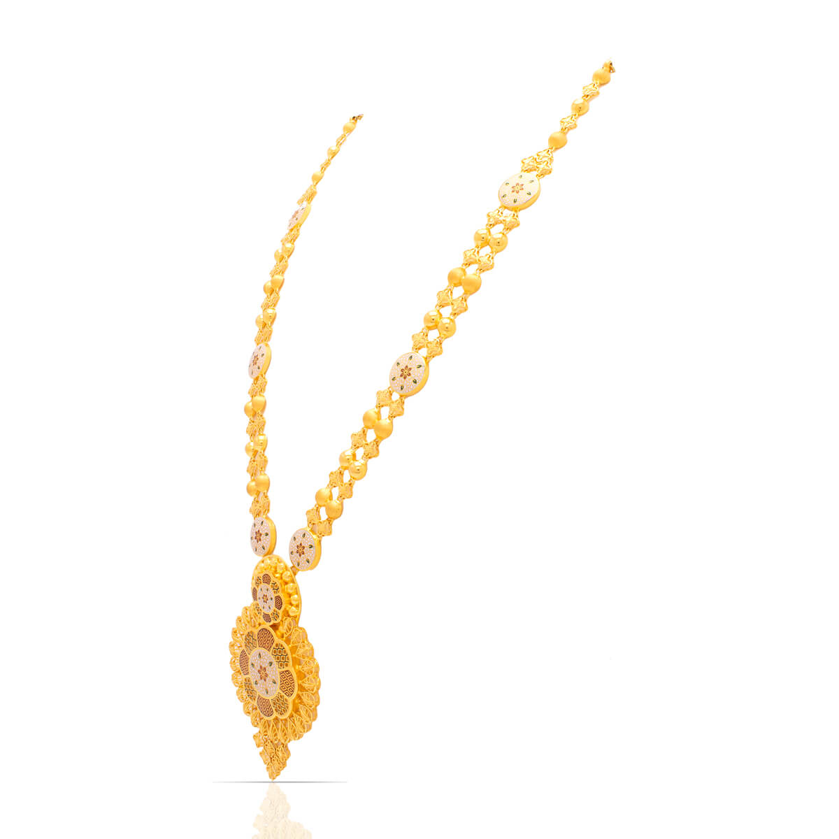 Classic Majesty Wedding Gold Necklace