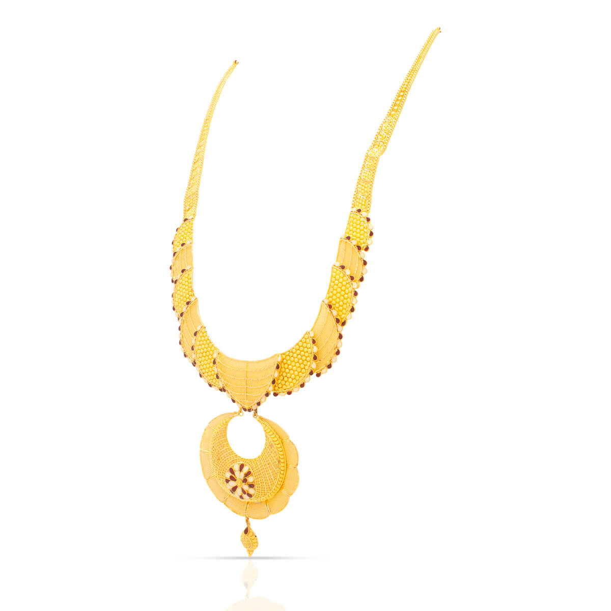Majestic Shine Long Gold Necklace