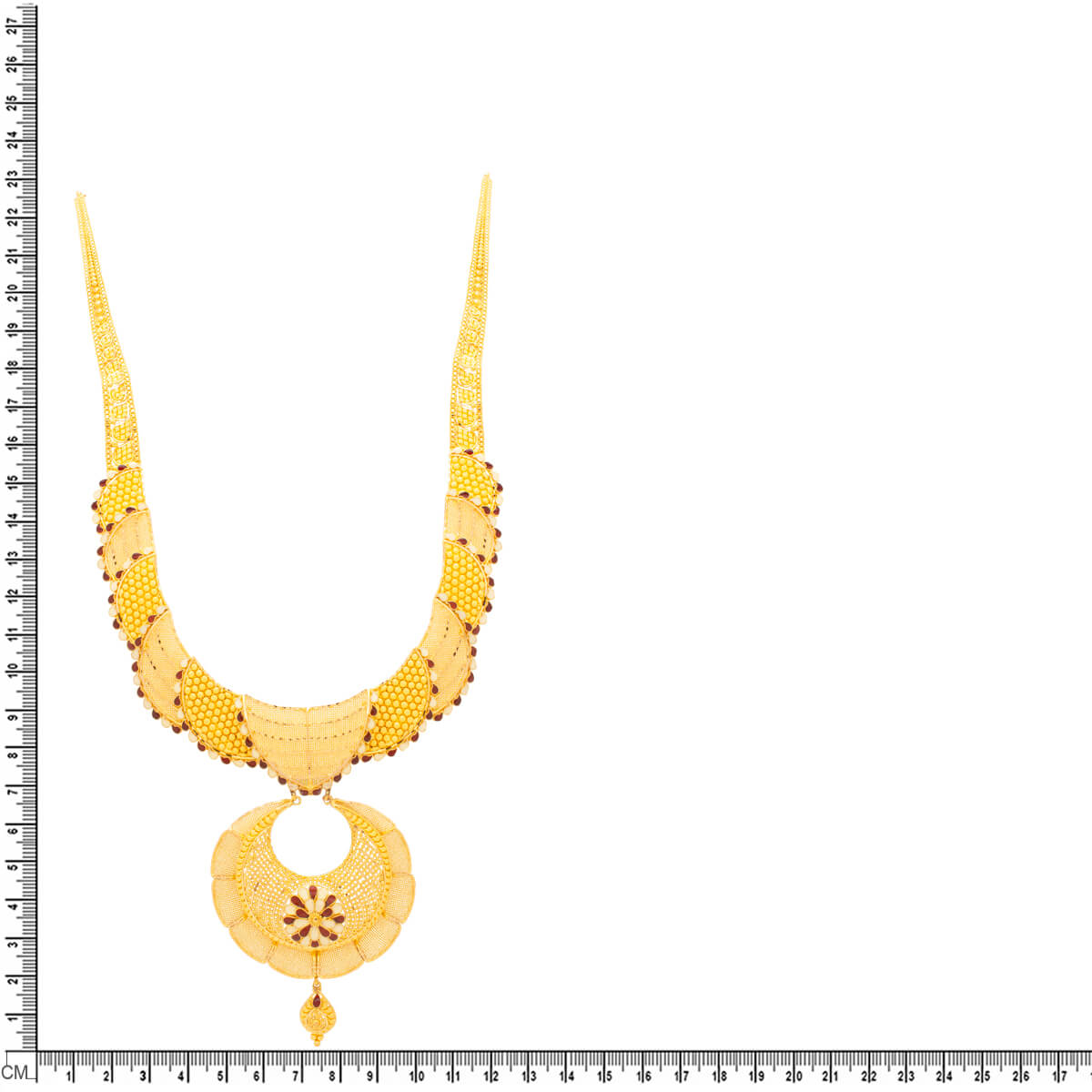 Majestic Shine Long Gold Necklace