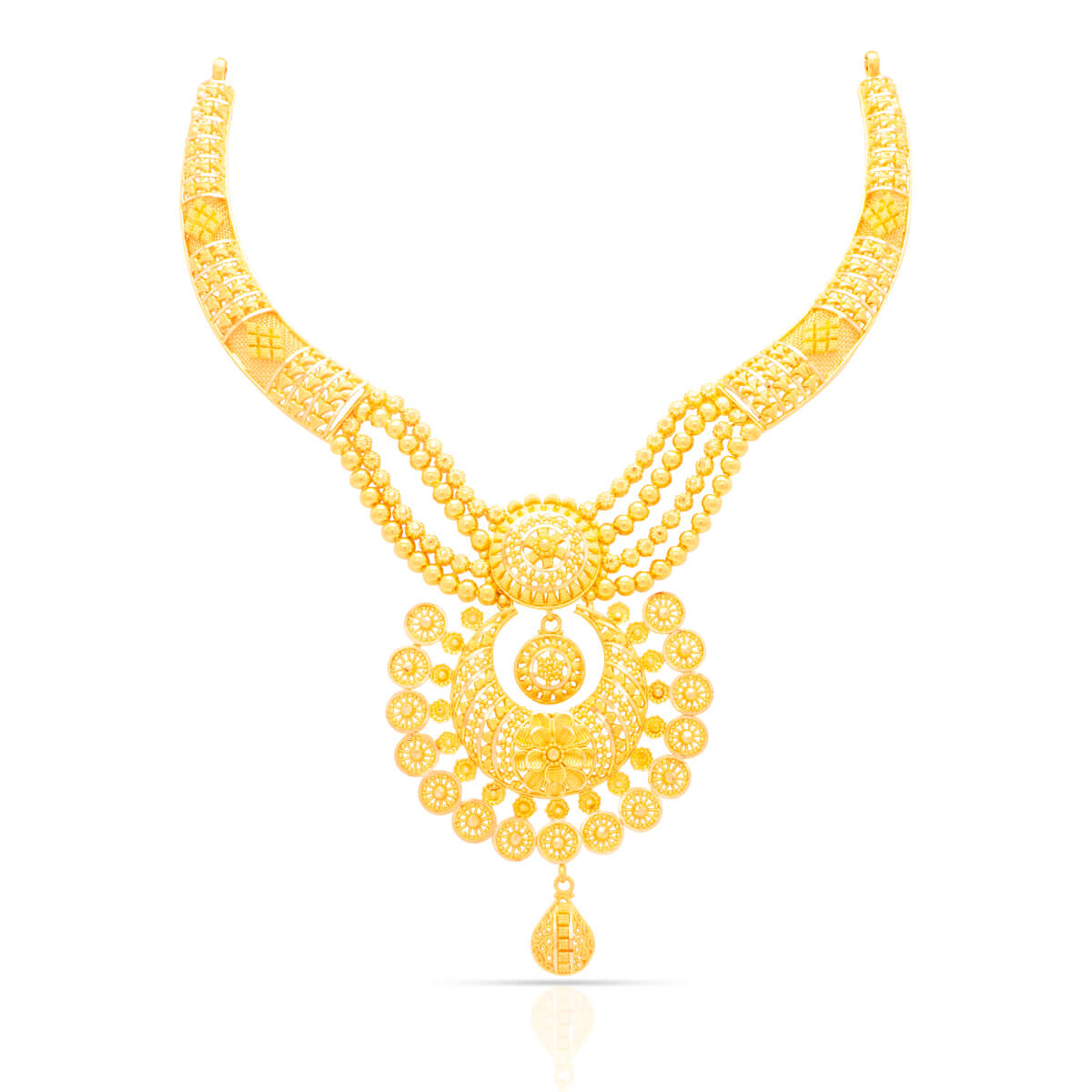 Sunbeam Radiance Wedding Gold Necklace