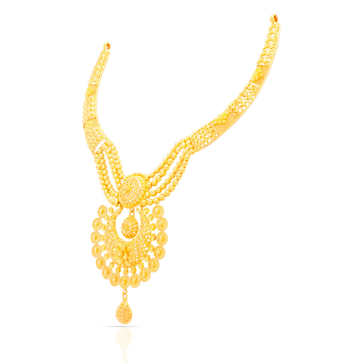 Sunbeam Radiance Wedding Gold Necklace