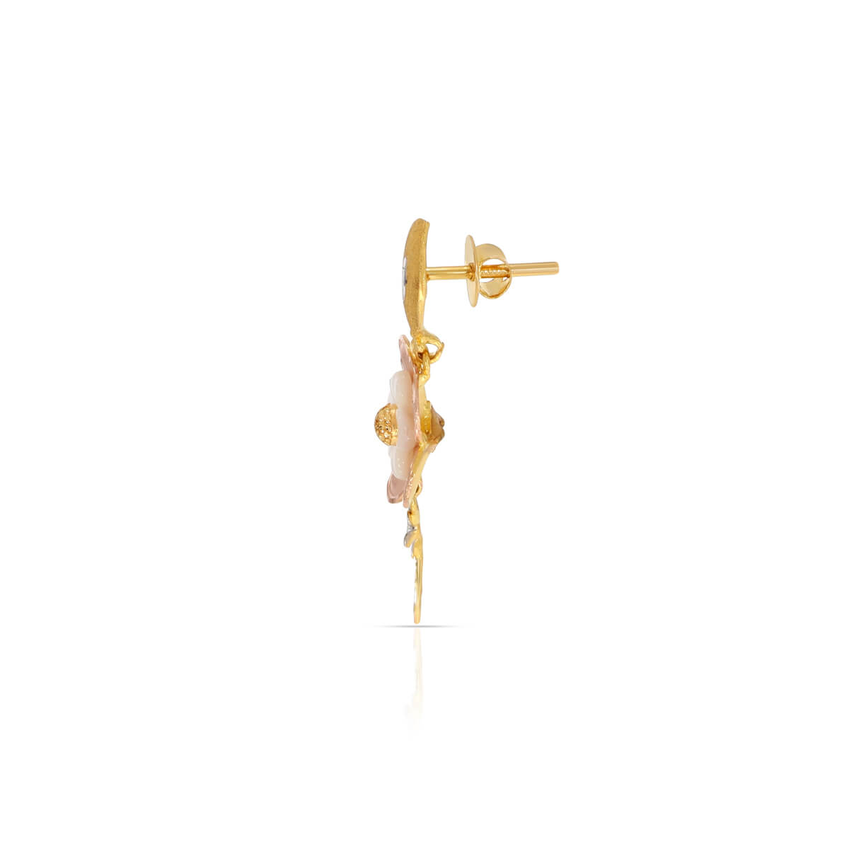 Garden of Flower Wedding Gold Necklace