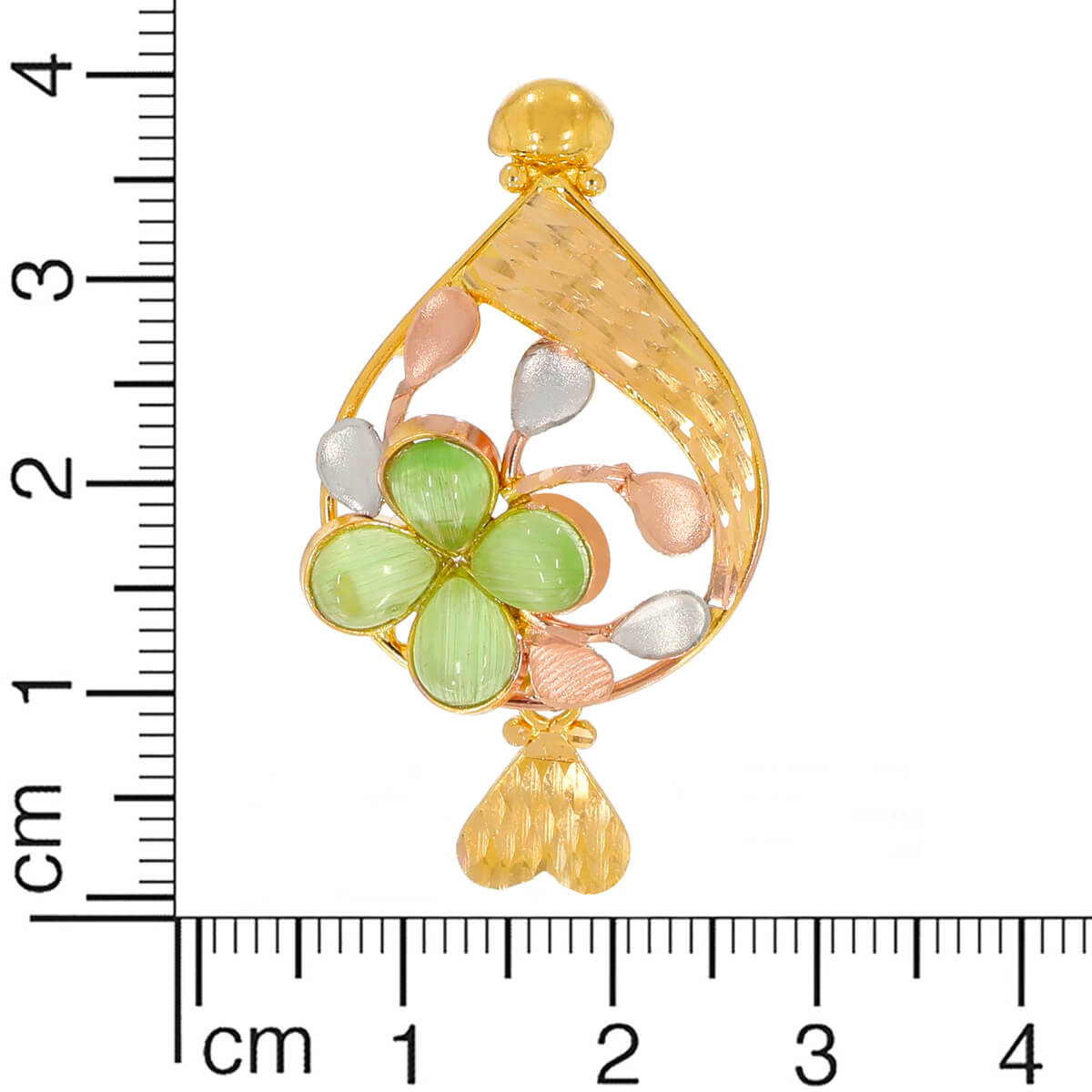 Opulent Elegance Gold Short Necklace
