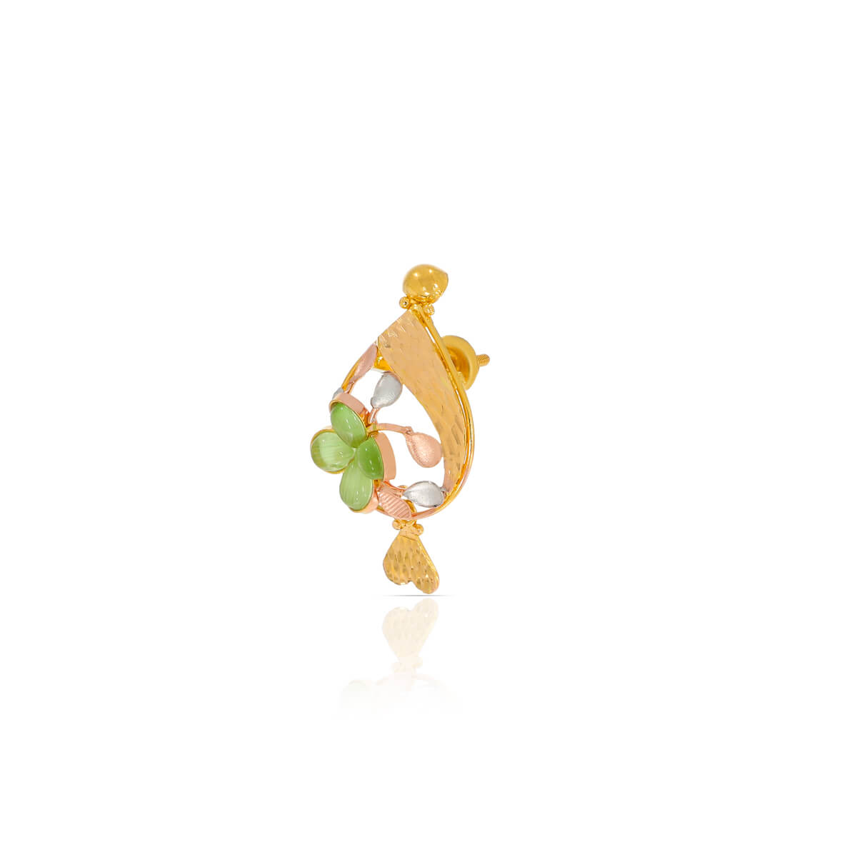Opulent Elegance Gold Short Necklace