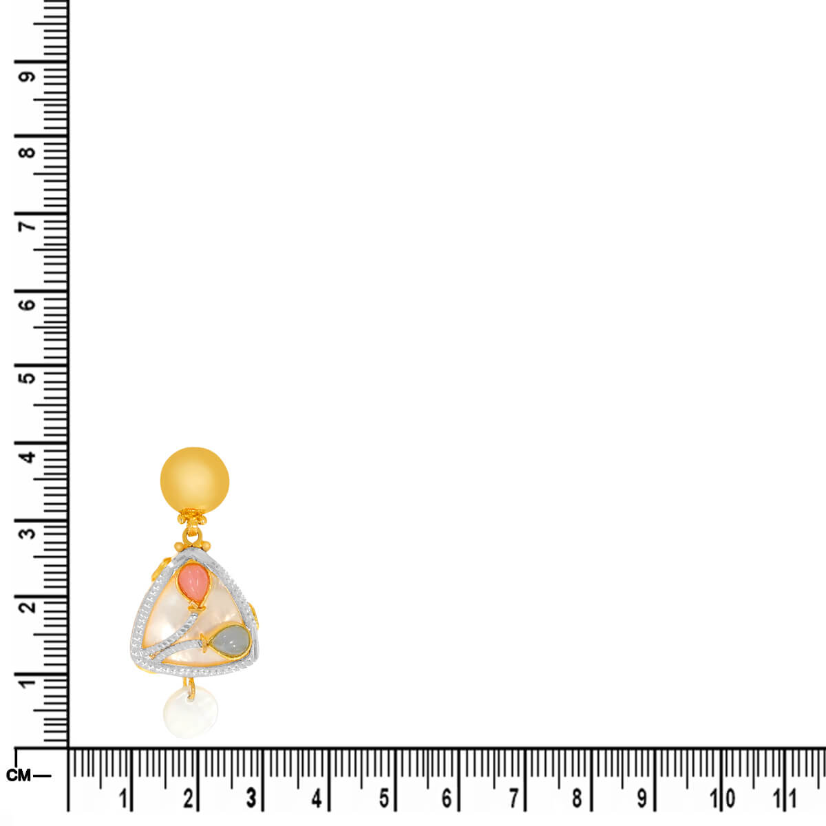 Triad Gold Short Necklace with Effortless Shine
