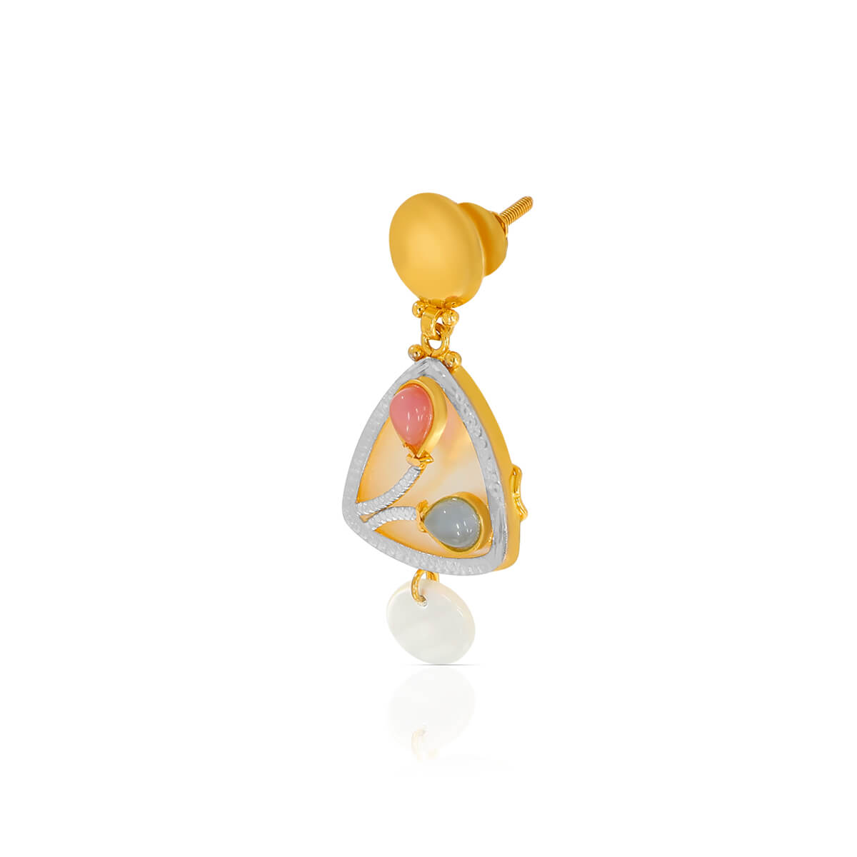 Triad Gold Short Necklace with Effortless Shine