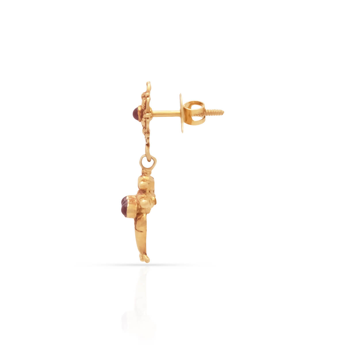Bold Stunning Gold Short Necklace