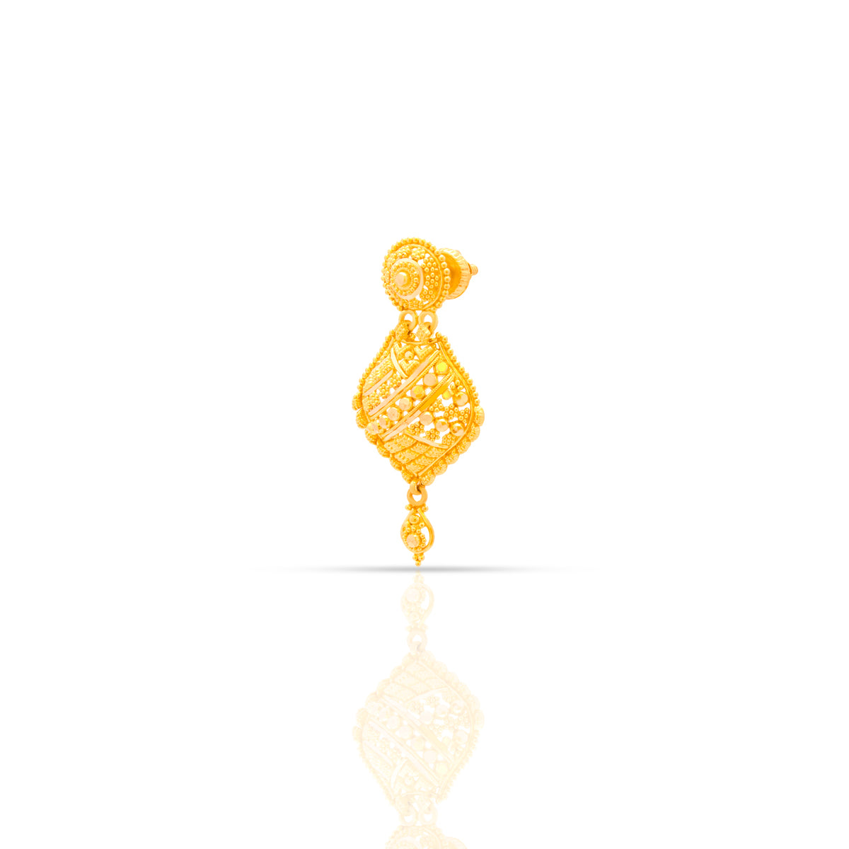 Marvellous Lure 22K Gold Short Necklace Set