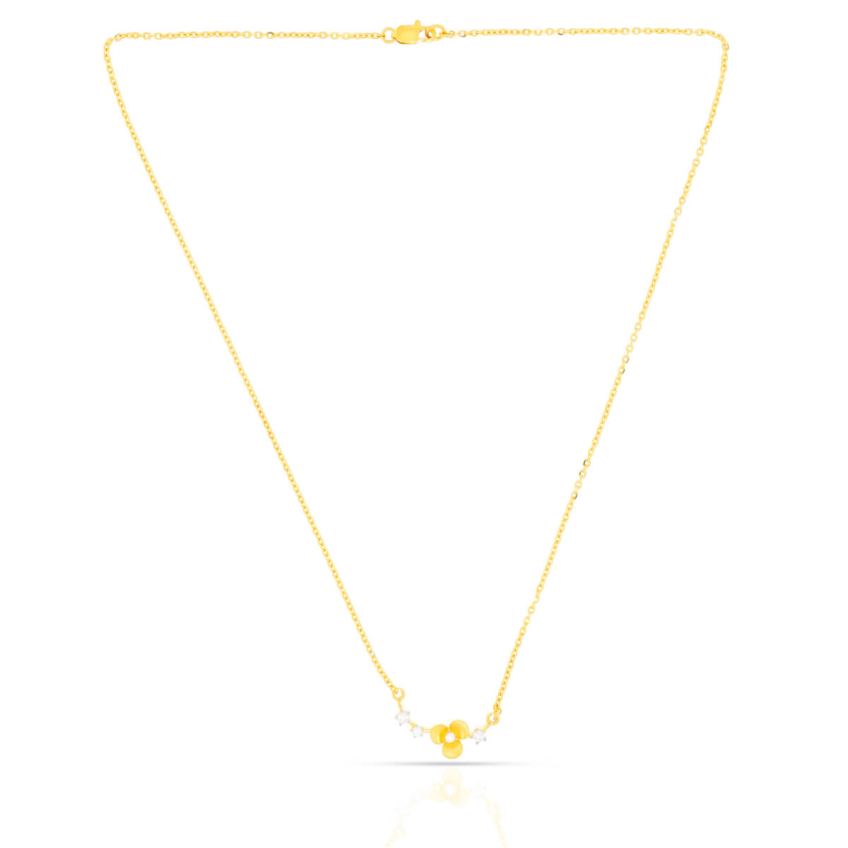 Mini Radiance Gold Short Necklace