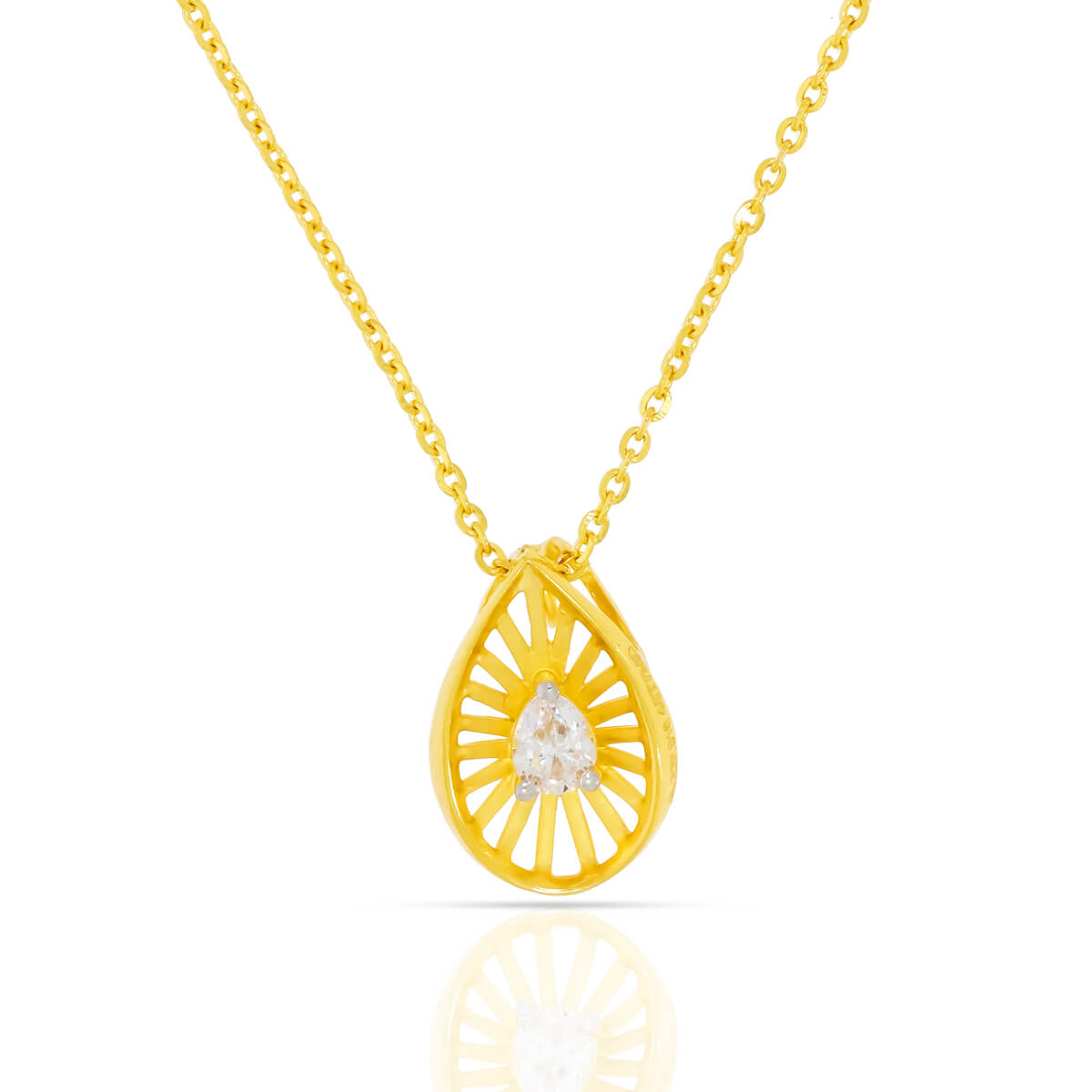 Mini Vibrance Gold Short Necklace