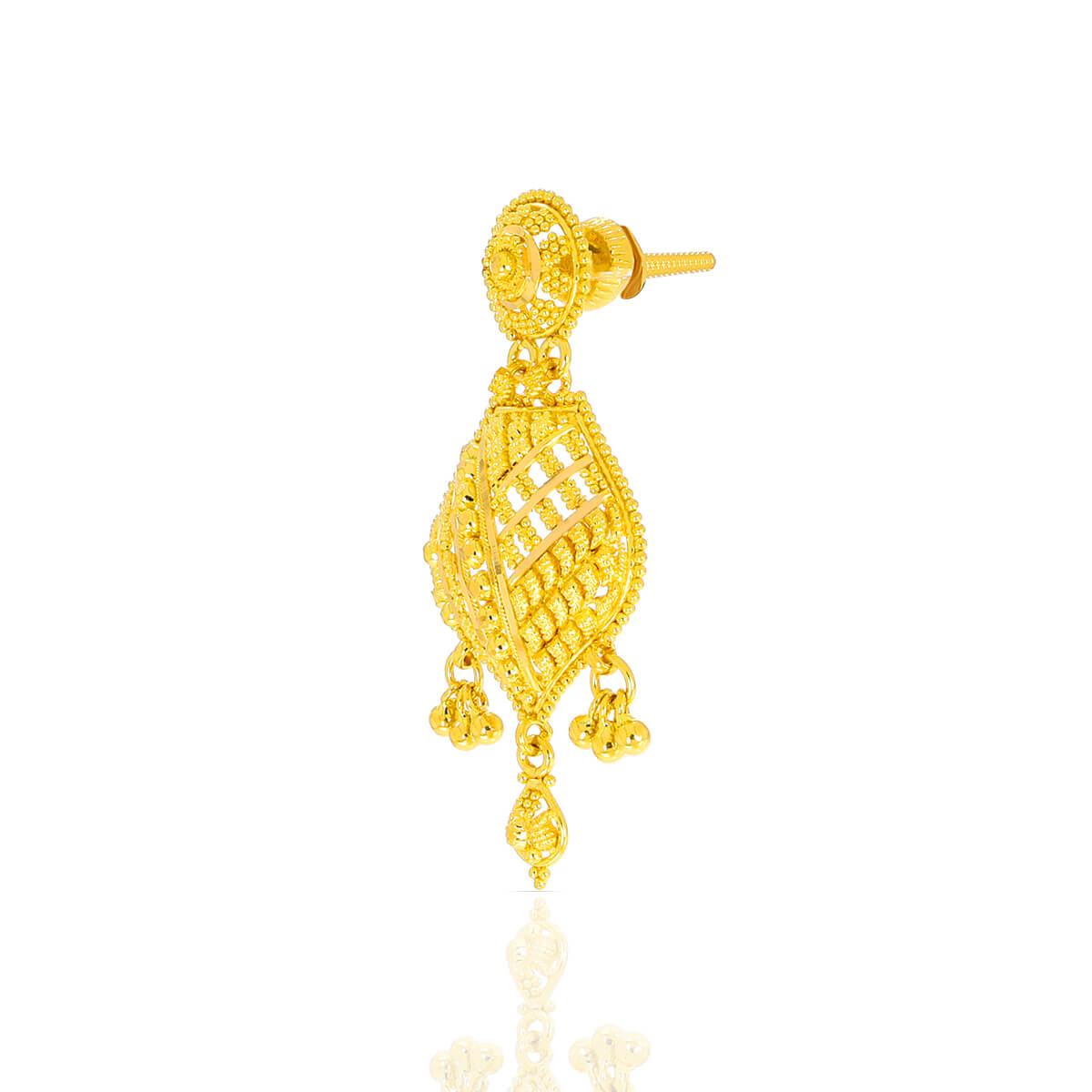 Majestic Glamour Wedding Gold Necklace