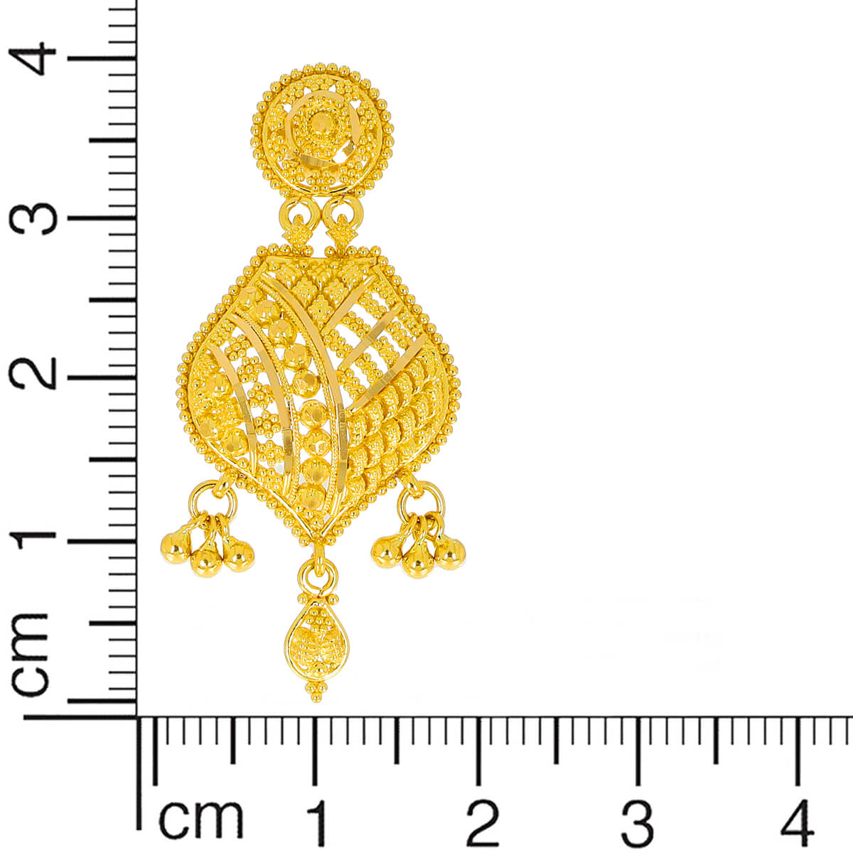 Majestic Glamour Wedding Gold Necklace