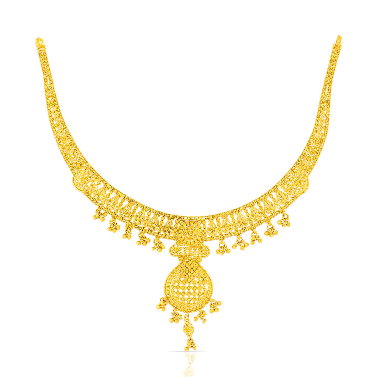 Mesmerising Grace Wedding Gold Necklace