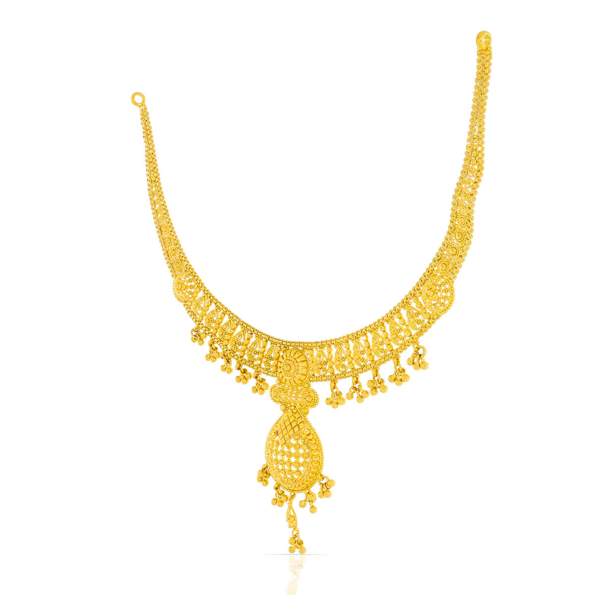 Mesmerising Grace Wedding Gold Necklace