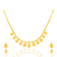 Majestic Charm Gold Short Necklace