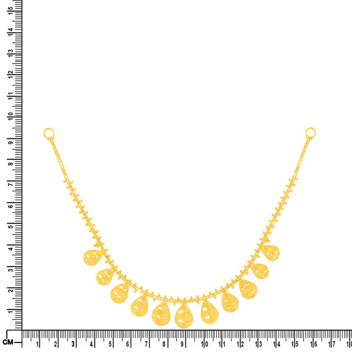 Majestic Charm Gold Short Necklace