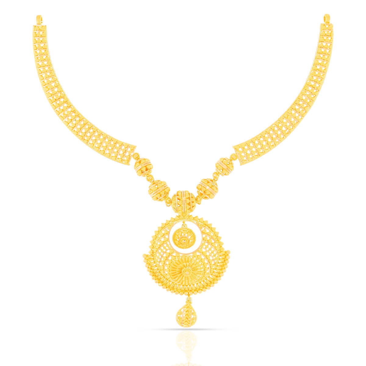 Glorious Grace Wedding Gold Necklace