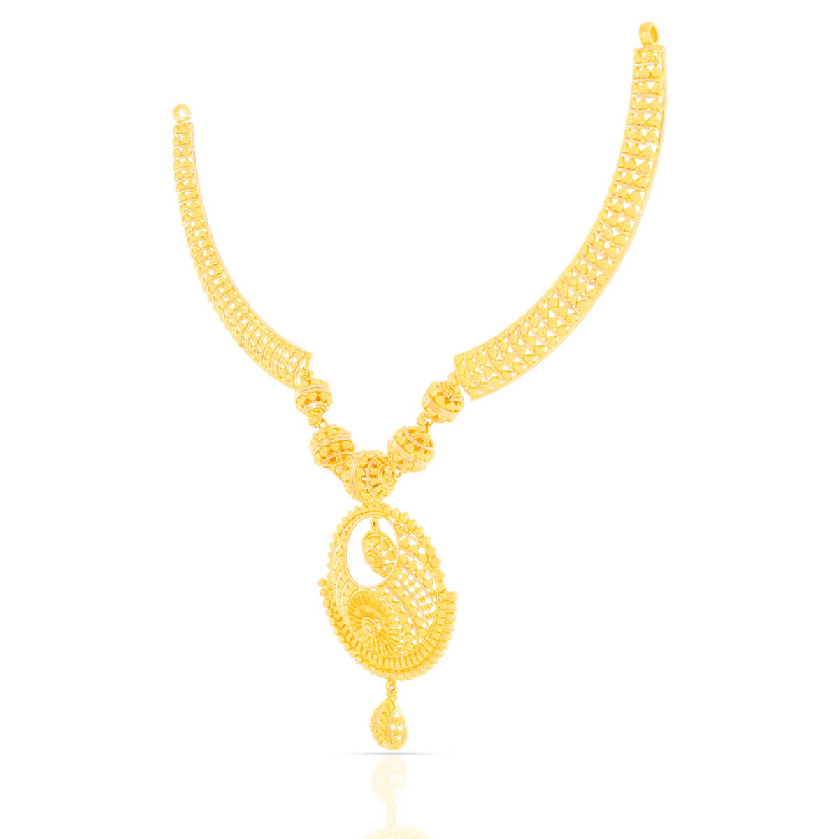 Glorious Grace Wedding Gold Necklace