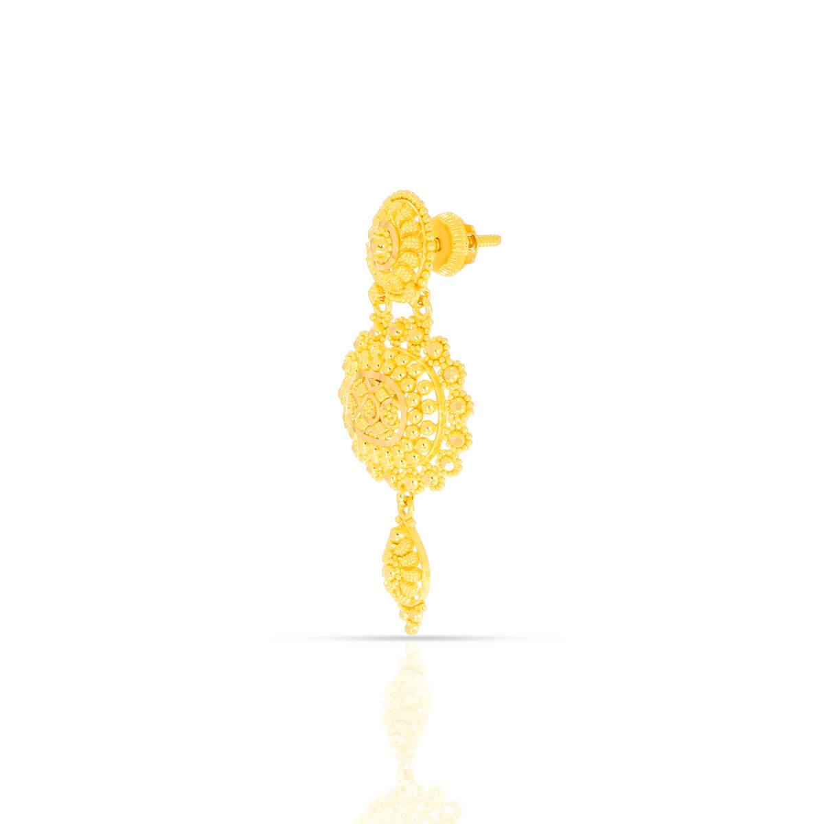 Charming Grace Long Gold Necklace