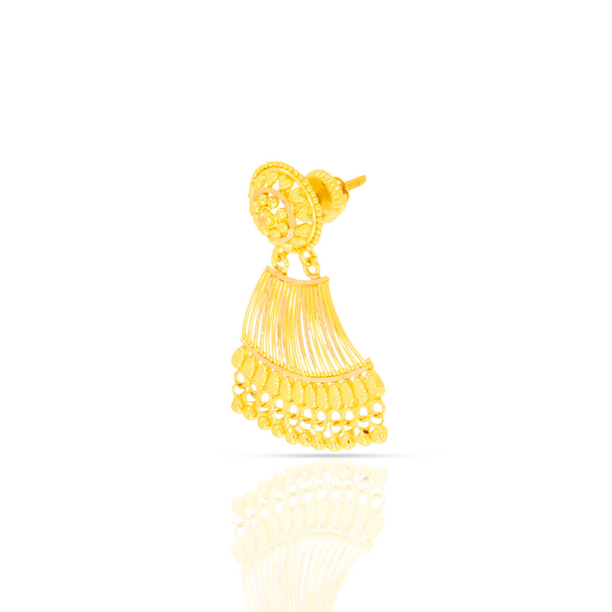 Graceful and Glorious Wedding Gold Necklace