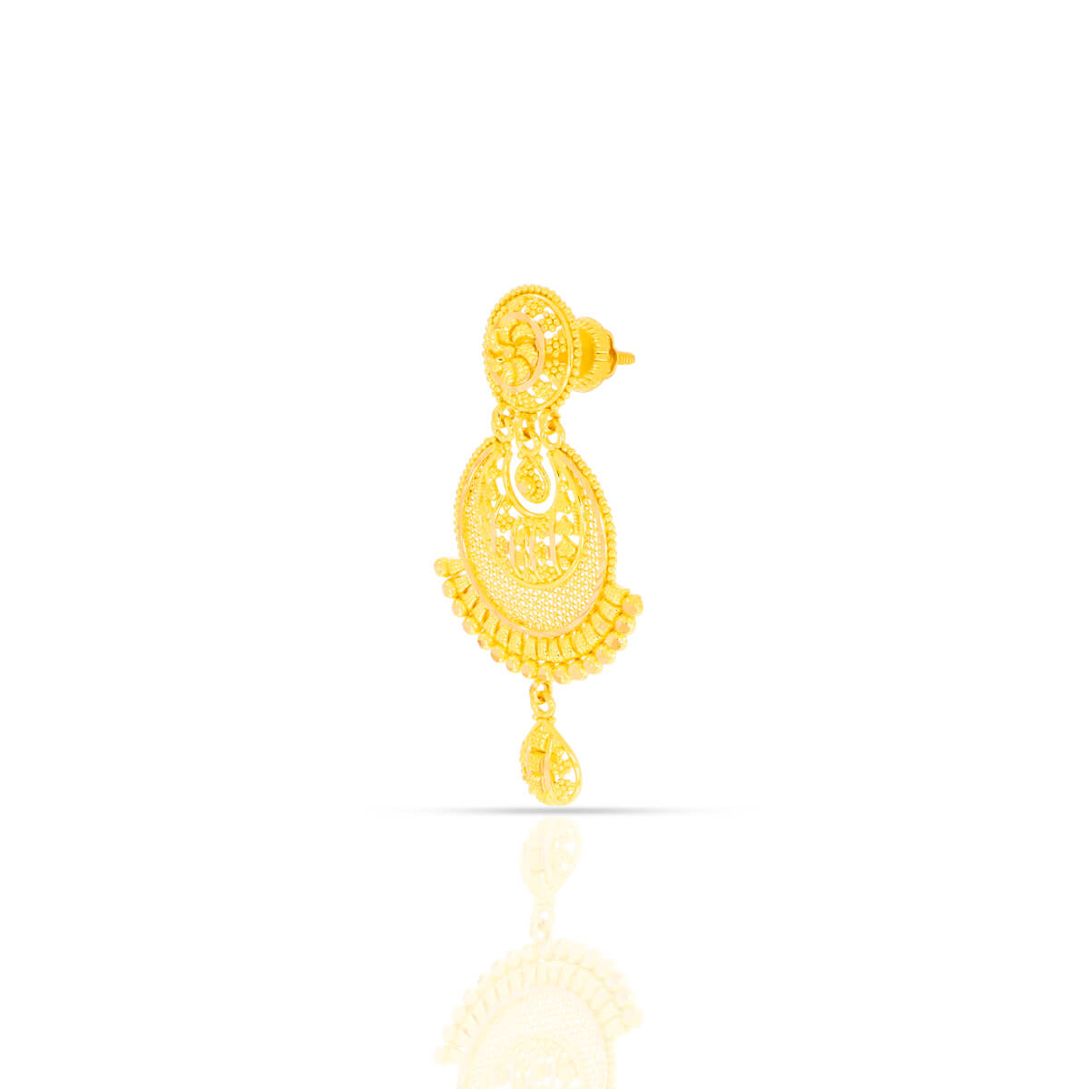 Glamorous Elegance Wedding Gold Necklace