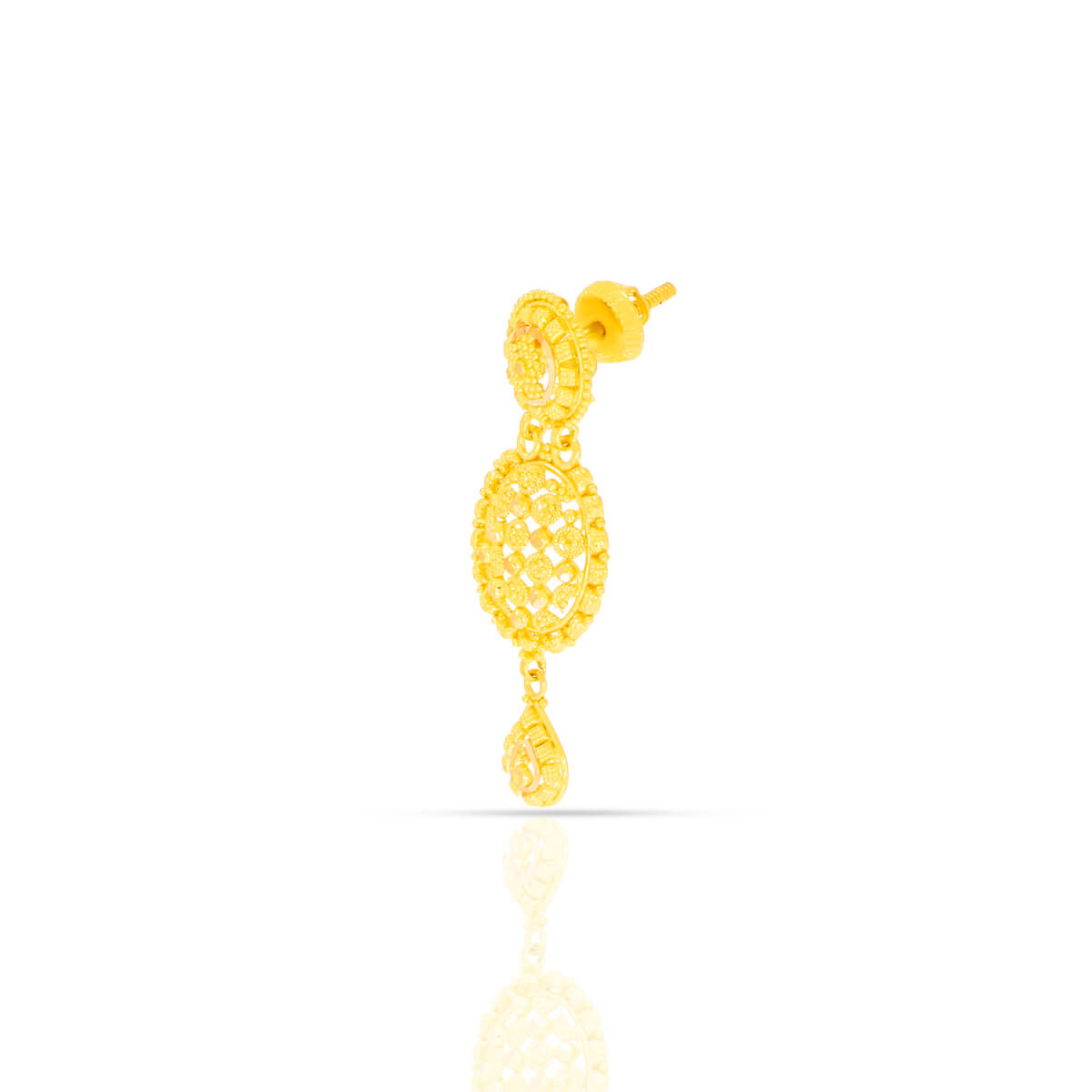 Majestic Elegance Gold Short Necklace