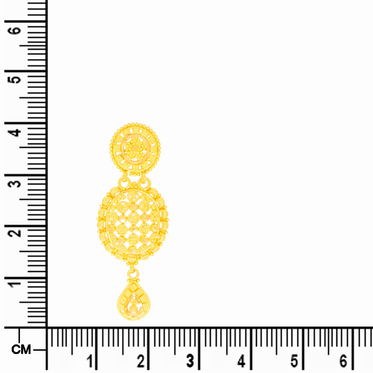 Majestic Elegance Gold Short Necklace