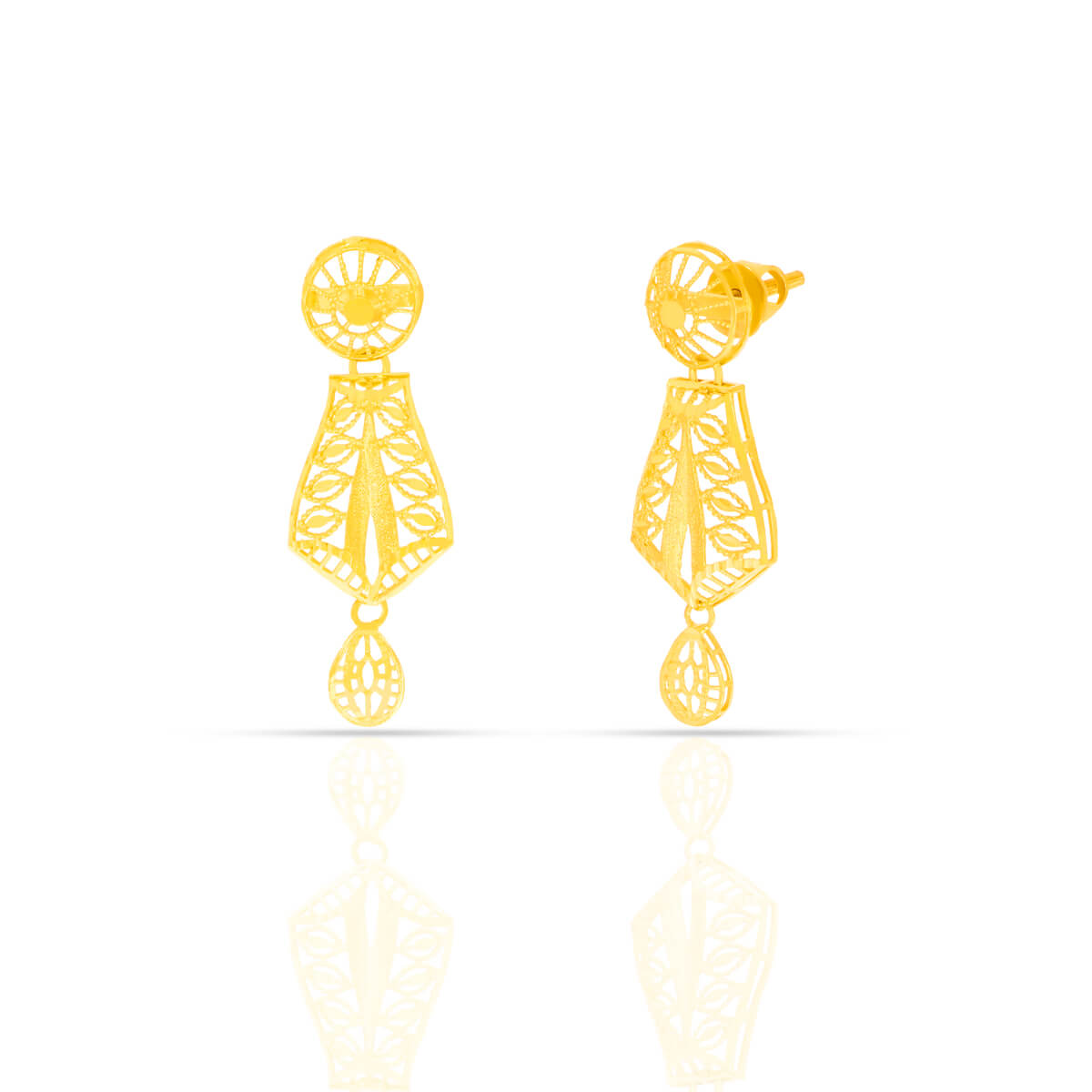 Majestic Gleam Gold Short Necklace