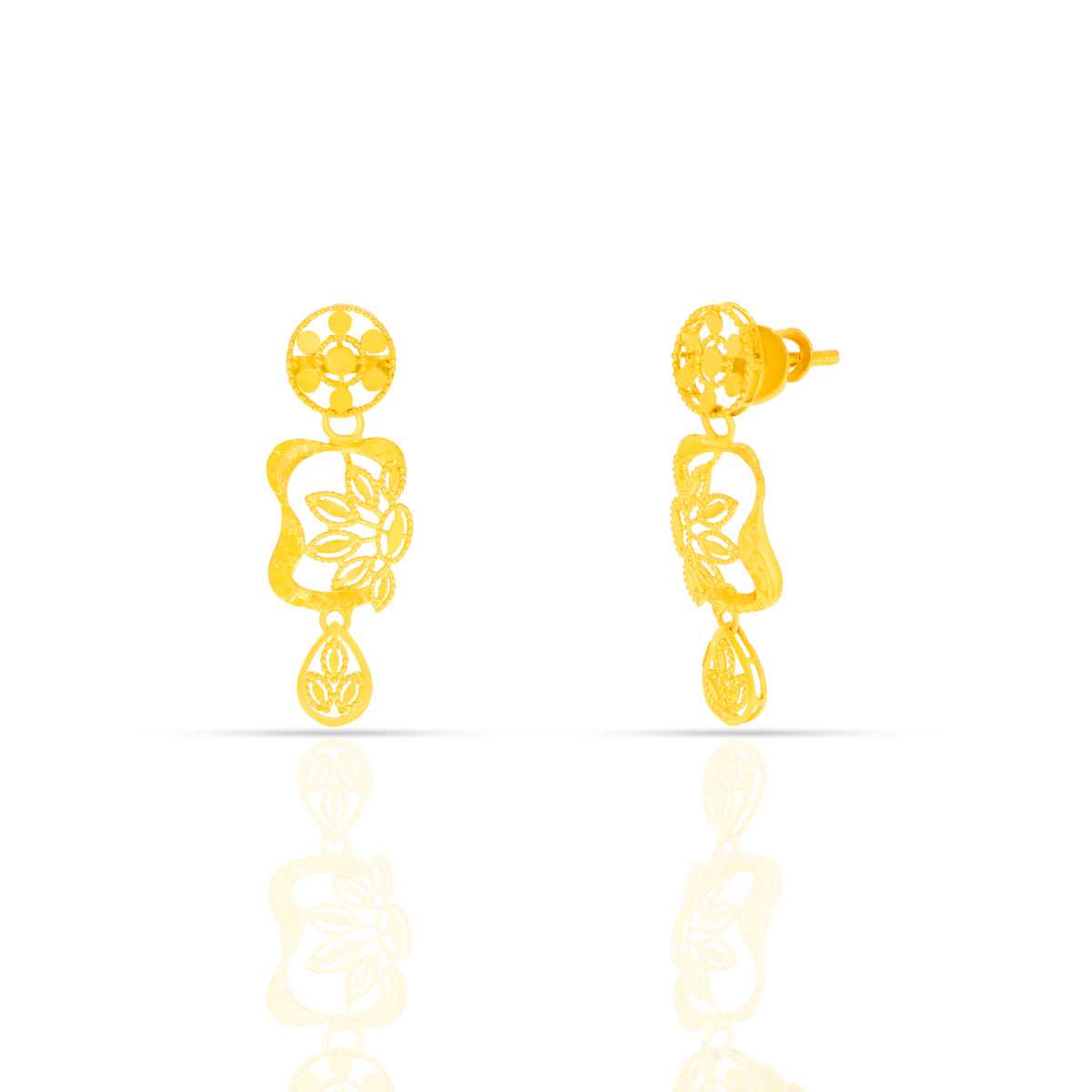 Golden Evergreen Necklace Set