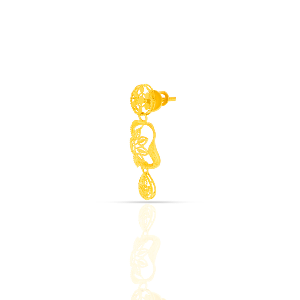 Golden Evergreen Necklace Set