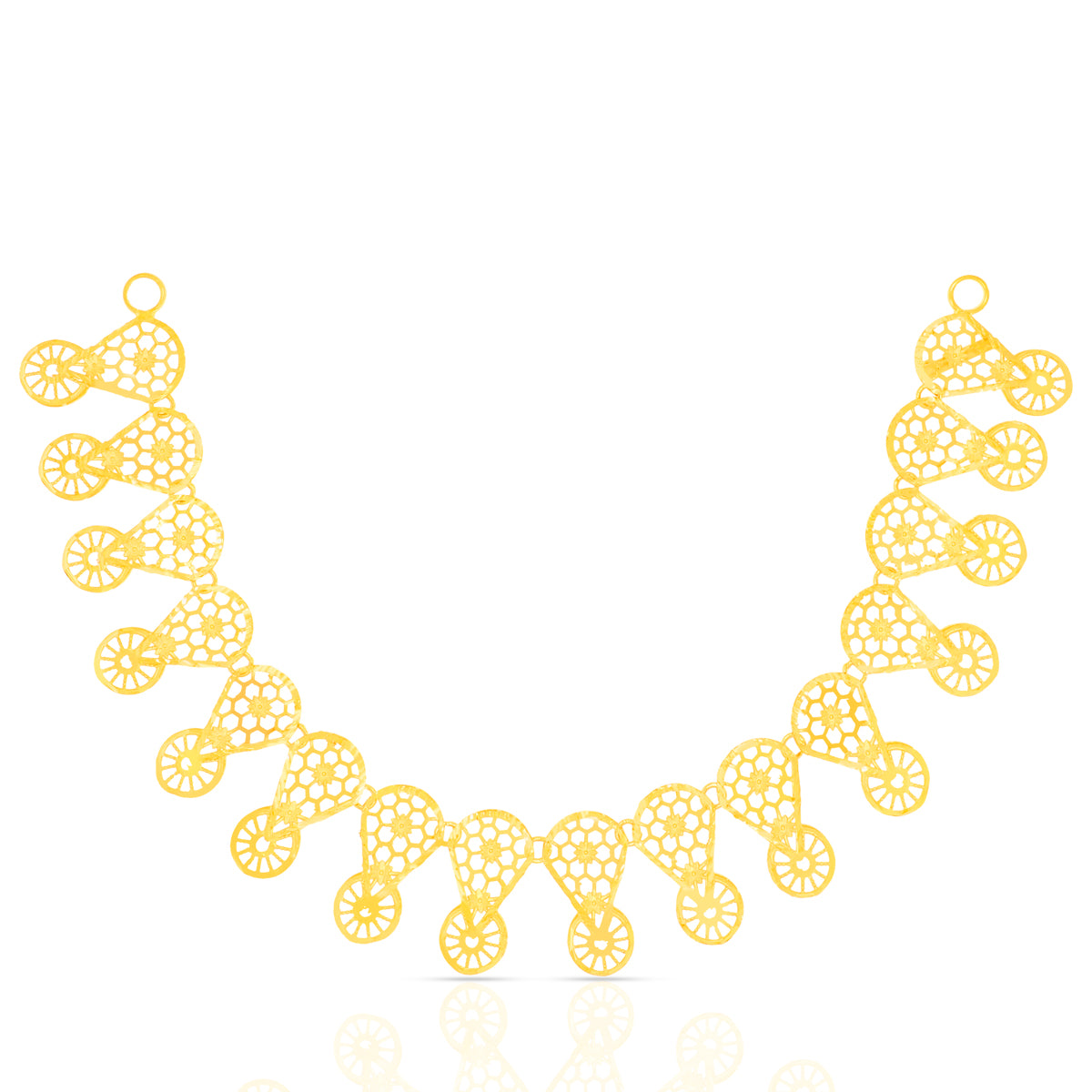 Glimmering Grace Gold Necklace Set