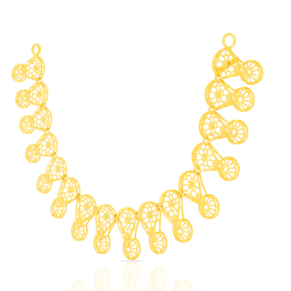 Glimmering Grace Gold Necklace Set