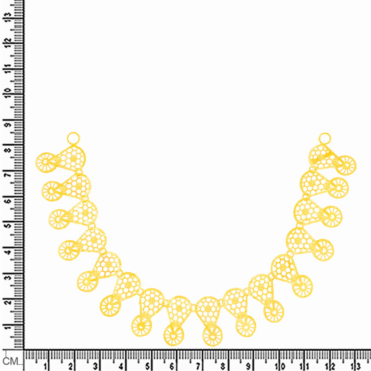 Glimmering Grace Gold Necklace Set