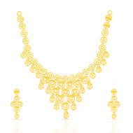 Imperial Radiance Gold Necklace Set