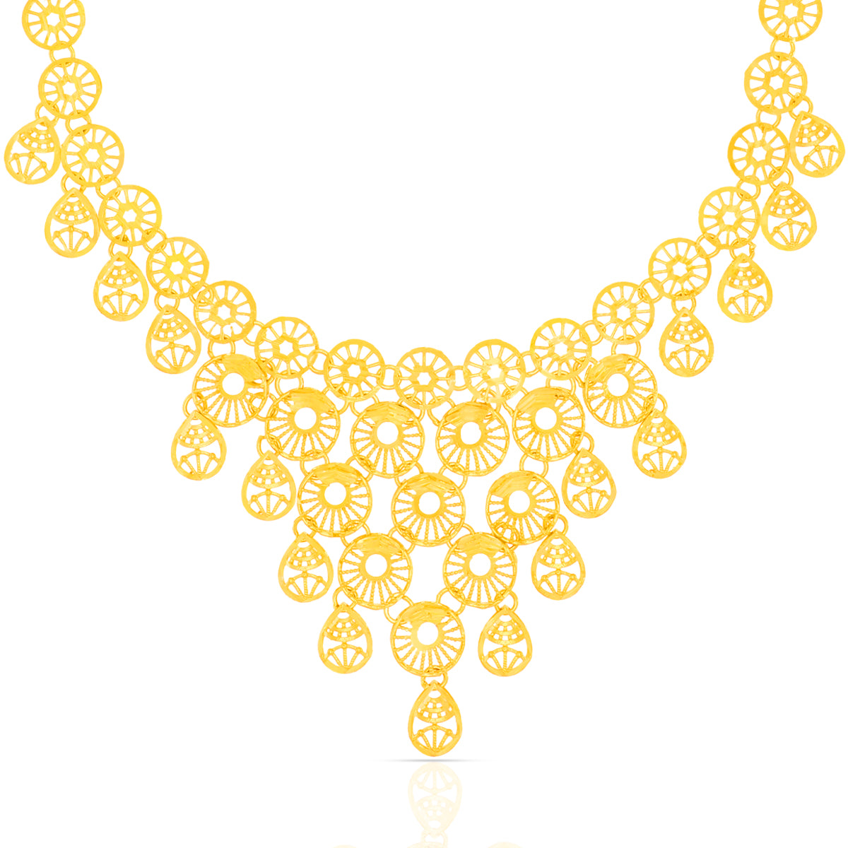 Imperial Radiance Gold Necklace Set