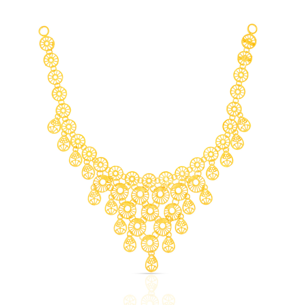 Imperial Radiance Gold Necklace Set