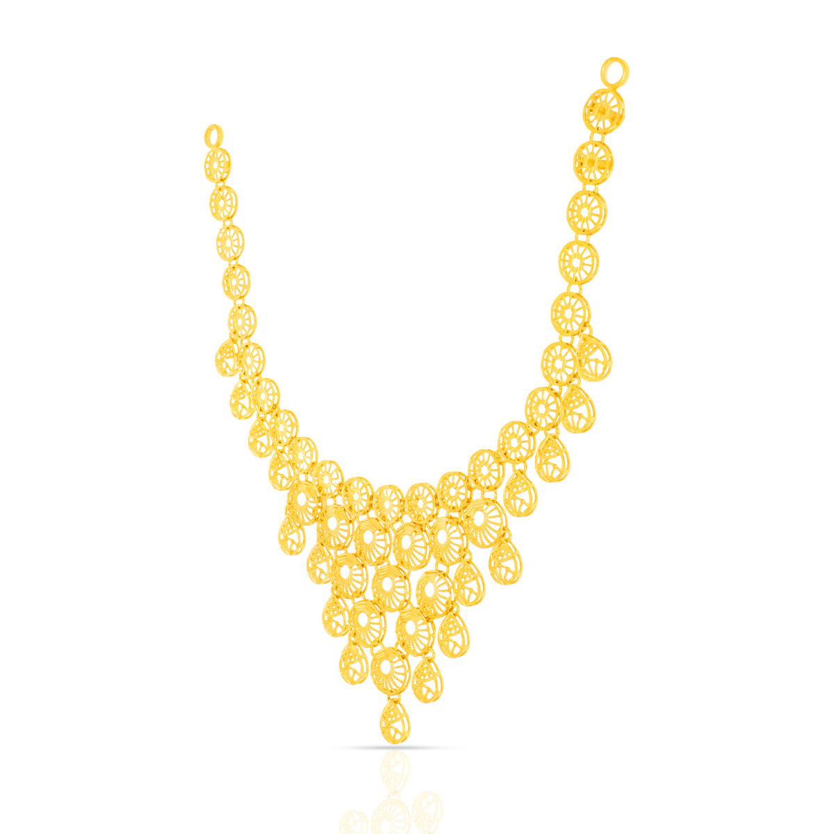 Imperial Radiance Gold Necklace Set