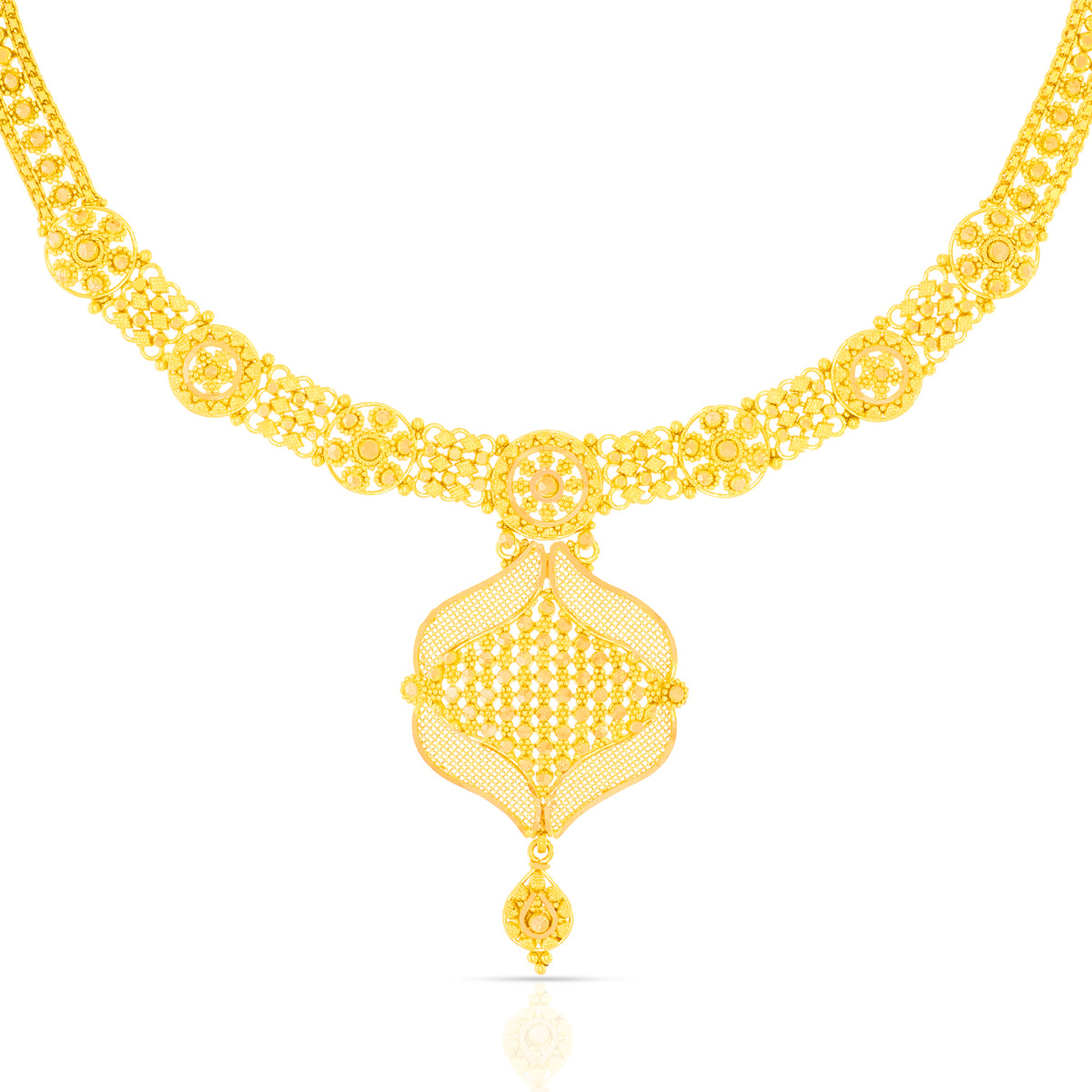 Queen?s Treasure Gold Necklace Set