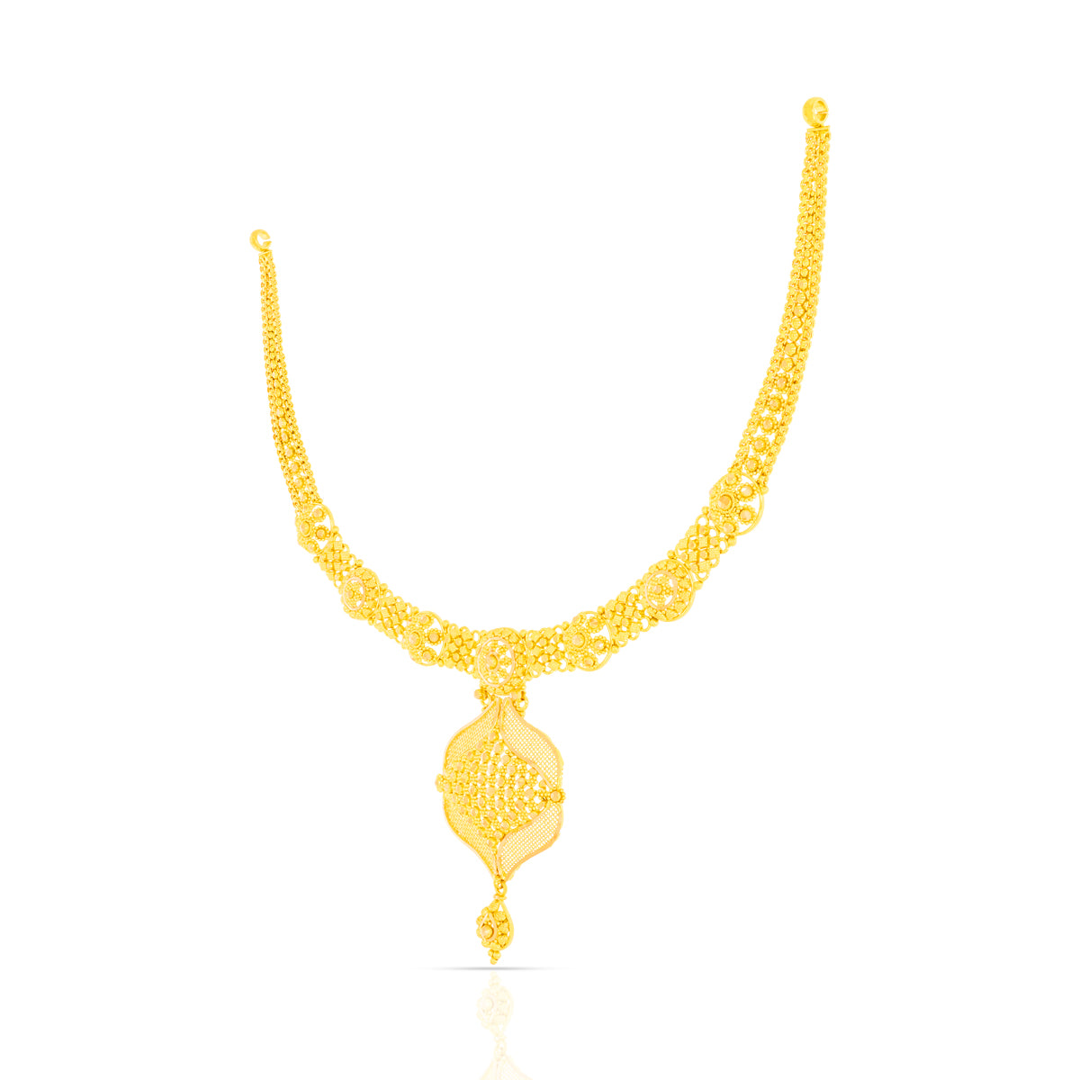 Queen?s Treasure Gold Necklace Set