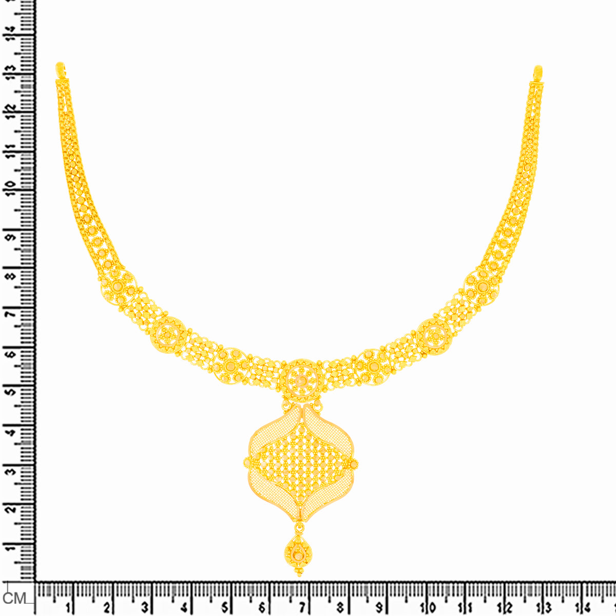 Queen?s Treasure Gold Necklace Set