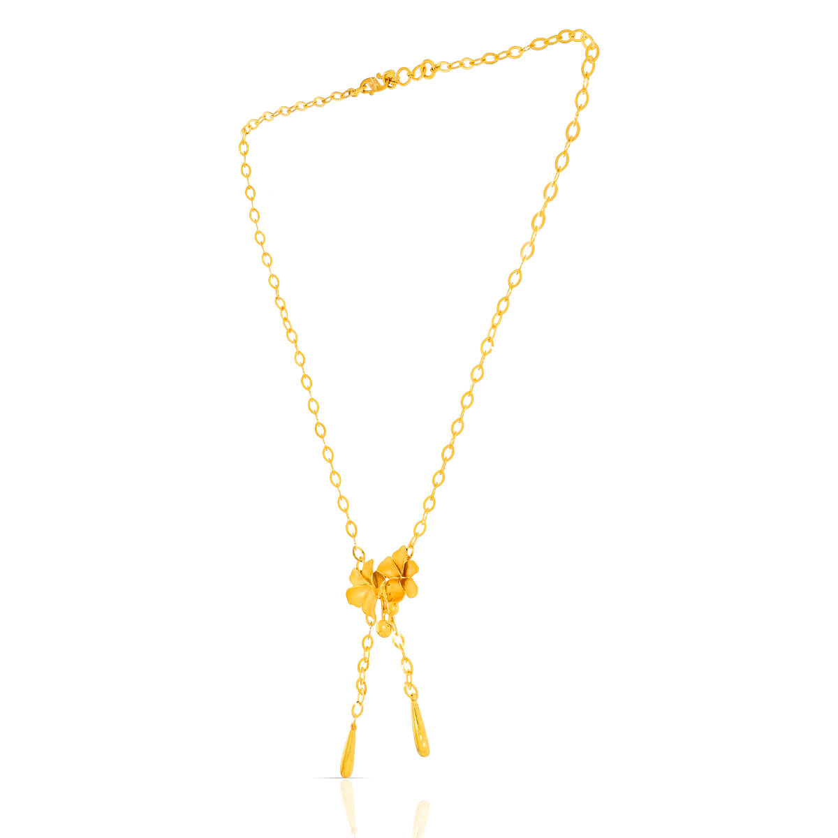 Blooming Grace Gold Short Necklace
