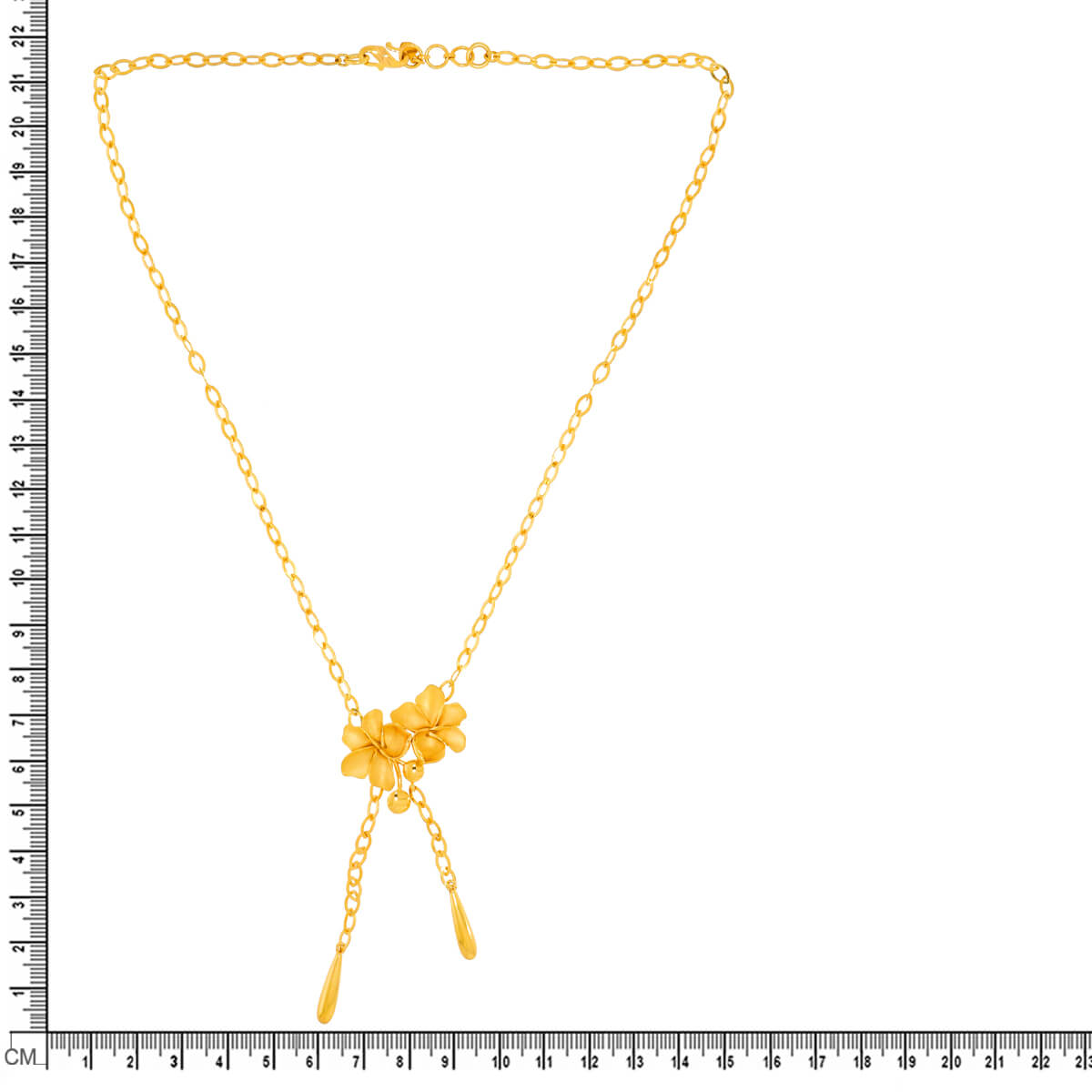 Blooming Grace Gold Short Necklace