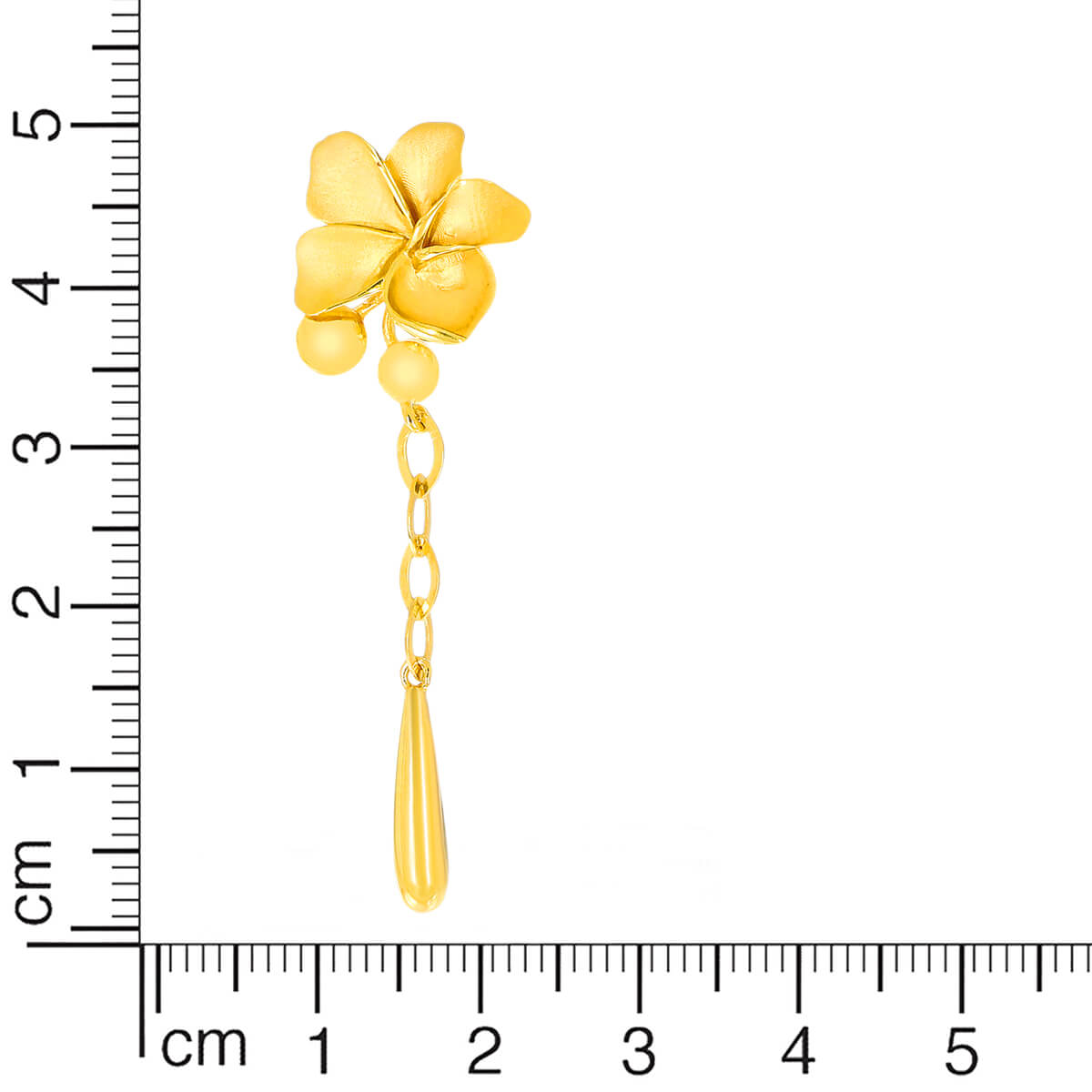 Blooming Grace Gold Short Necklace