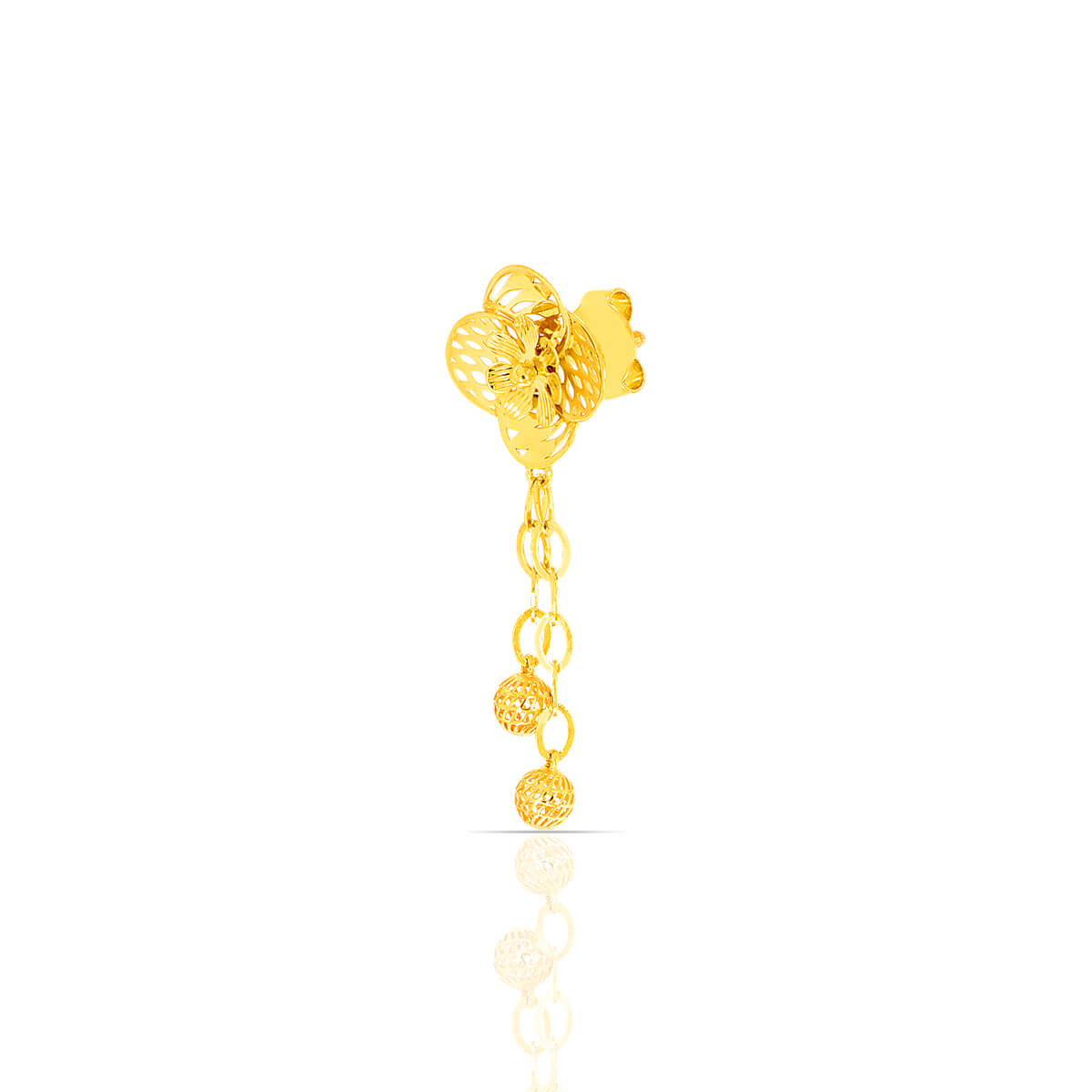 Gorgeous Bloom Gold Short Necklace